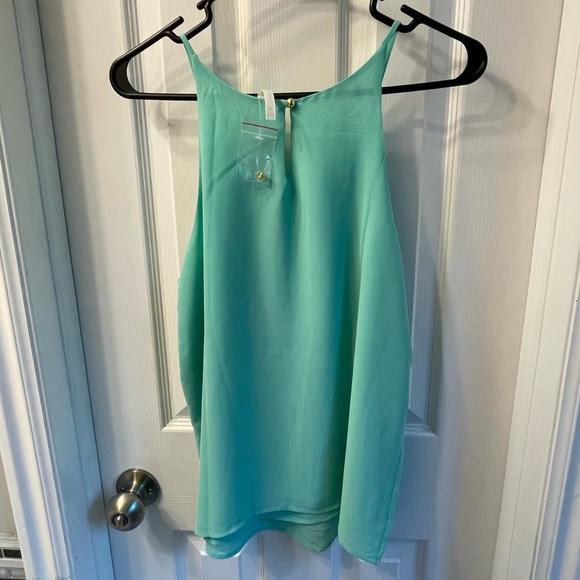 Mint Spaghetti Strap Top - Picture 3 of 4